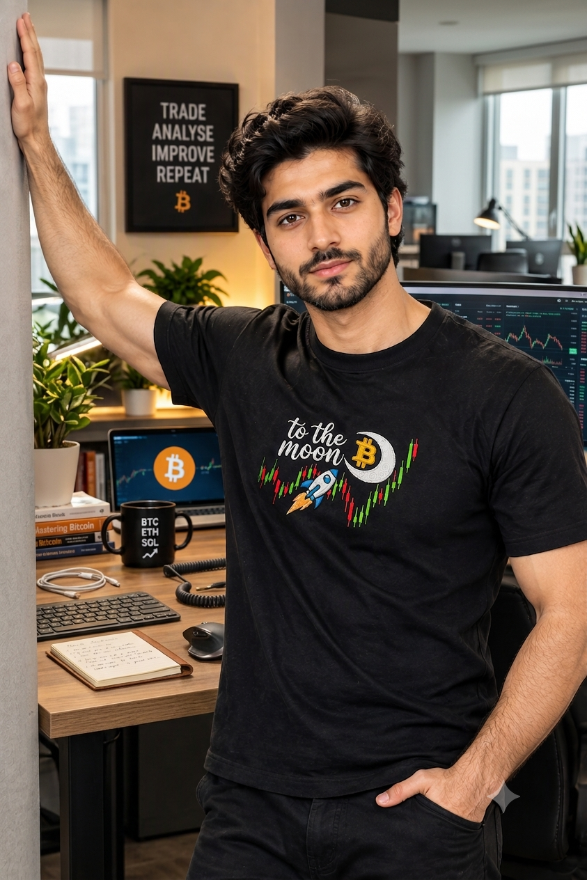 Bitcoin “To The Moon” T-Shirt
