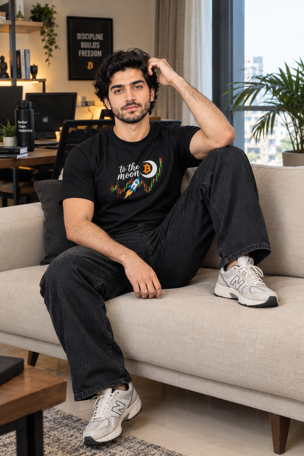 Bitcoin “To The Moon” T-Shirt