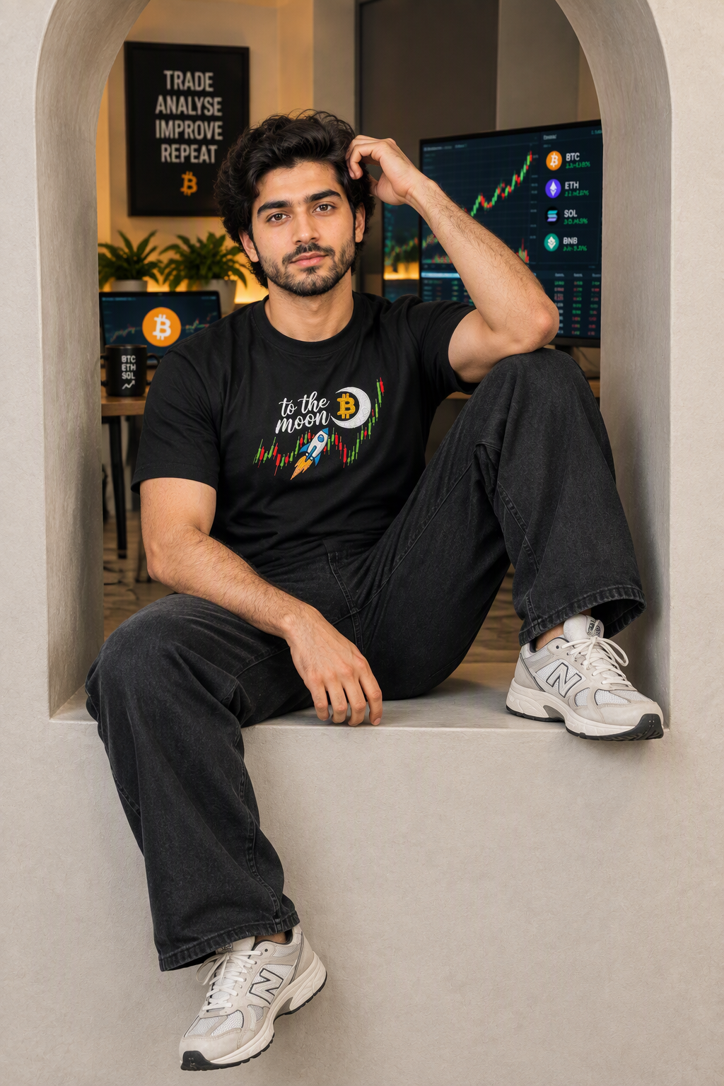 Bitcoin “To The Moon” T-Shirt