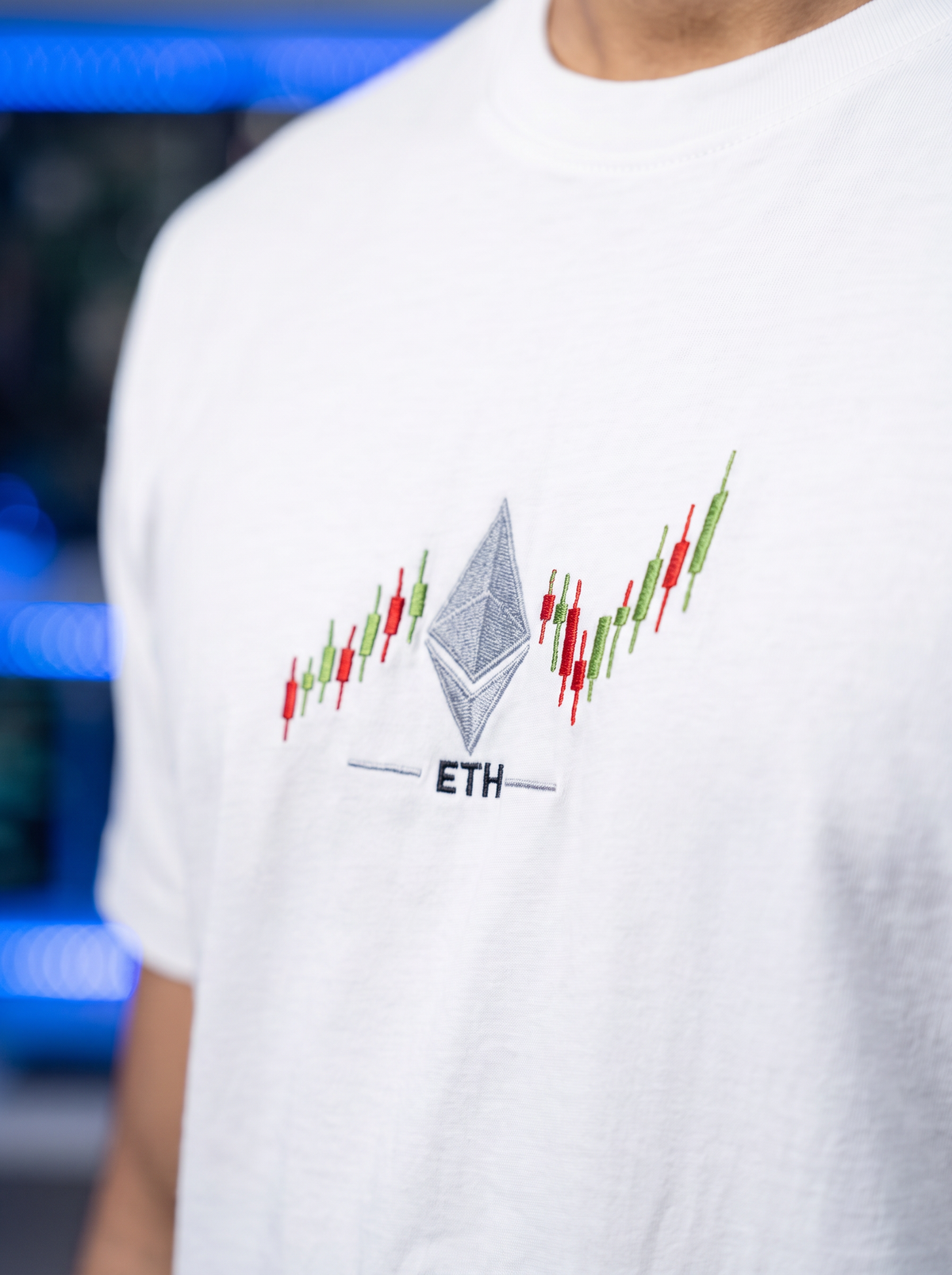 Ethereum Embroidery T-Shirt